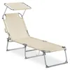 SONGMICS Sonnenliege klappbar, belastbar bis 110 kg, Produktbild-Vorschau 2