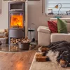 Relaxdays Kaminbesteck Edelstahl, Kamingarnitur 5 teilig, Produktbild-Vorschau 6