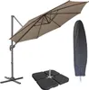 SVITA Parapluie 3m avec housse de protection Poids Parasol Voir les images du produit 1