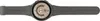 A smartwatch with a gray band and a beige watch face is shown against a white background. Podgląd zdjęcia produktu