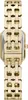 A close-up, top-down view of a gold-colored watch band with the brand name visible. Anteprima dell’immagine prodotto