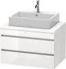Konsolenunterschrank DURASTYLE 512x800x548mm basalt Produktbild-Vorschau 1