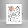 Poster - Poster ohne Rahmen - Abstraktion Linien Sonne - Produktbild-Vorschau 4