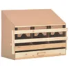 vidaXL 3-osobowe gniazdo 72x33x54 cm lite drewno sosnowe Podgląd zdjęcia produktu 11