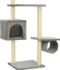 vidaXL Árbol para gatos con postes rascadores de sisal, 260 Vista previa de la imagen del producto 5