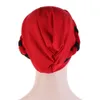 Mode Frauen Geflecht Elastisches Kopftuch Turban Hut Krebs Produktbild-Vorschau 7