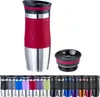 WELLGRO Thermobecher 400 ml + 1 Extradeckel - Edelstahl Produktbild-Vorschau 1