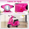 COSTWAY motorino elettrico per bambini, Vespa 6V con faro e Anteprima dell’immagine prodotto 5