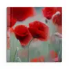 DEQORI Glasbild Echtglas 50x50 cm 'Mohnblütenzauber' Produktbild-Vorschau 2