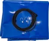 MANTES Flachplane für Anhänger 261x138 cm Blau PVC 650 g/m² Produktbild-Vorschau 2