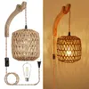Vintage Hängelampe mit Stecker und Dimmbar Schalter, für Produktbild-Vorschau 4