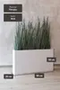 VIVANNO Raumteiler Fiberglas ELEMENTO SLIM Kasten, Weiß Produktbild-Vorschau 7
