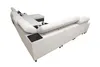 XXL Couch Große Wohnlandschaft U-Form MELODIE VIII - GRAU Produktbild-Vorschau 9