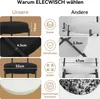Puluomis Chaise de salle à manger, lot de 6 chaises de Voir les images du produit 7