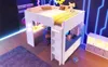Łóżko loftowe Sweiko, 140x200cmGaming, Łóżko z biurkiem, Z Podgląd zdjęcia produktu 18