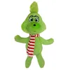 Nobby® Hunde Spielzeug XMAS Plüsch Grimo L Grün mit Schal Produktbild-Vorschau 2