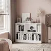KOMTO Bücherregal Rectolibra Weiß-Regal Wohnzimmer mit 6 Produktbild-Vorschau 2