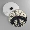 Wanduhr - Rund - Glasuhr - Rad Boot Schiff Reise - 40x40cm Produktbild-Vorschau 2