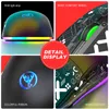 HXSJ Tastatur- und Maus-Kombination, kabelgebunden, K68 RGB Produktbild-Vorschau 8