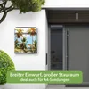 banjado Design Briefkasten Stahl schwarz mit Zeitungsfach Produktbild-Vorschau 5