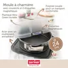 Zenker Bake, Click & Go 24er Springform mit Haube   24 x 8 Produktbild-Vorschau 3