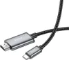 HOCO Câble type C vers HDMI 4K 30Hz UA27 2m gris acier Voir les images du produit 4