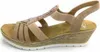 Rieker 61913-31 Schuhe Damen Sandaletten Keil Sandalen , Produktbild-Vorschau 11