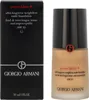 A product shot of Giorgio Armani Power Fabric+ foundation and its packaging. Produktbild-Vorschau