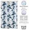 WENKO Dusch Vorhang Badewannen 180x200 cm inkl Ringe Textil Produktbild-Vorschau 3