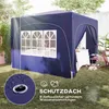 Outsunny Pavillon 3x3m, wasserabweisend Stabil Winterfest Produktbild-Vorschau 6