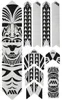 AMS Honeycomb Frame Guard Extra Maori Aufkleber – Schutz Produktbild-Vorschau 1