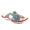 Krisbut Damen Pantoletten blau-kombi (blau) 2209-7-1 Größe Produktbild-Vorschau 25