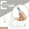 ZMH Deckenstrahler 3 Flammig Holz E14  Küchenlampe LED Produktbild-Vorschau 2