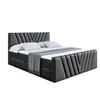 ALTDECOR Boxspringbett mit Fußteil, H4 Matratze und Topper Produktbild-Vorschau 2