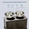 PawHut : gamelles pour chiens, station d'alimentation avec Voir les images du produit 6