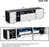 Merax TV-Lowboard 180x40x45cm, armoire TV LED haute Voir les images du produit 5