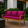 Cuscini per panchina da giardino Rosa| Seduta 160x60x7 + Anteprima dell’immagine prodotto 9