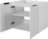 RODAN | Waschbeckenunterschrank - Weiß - 160 cm - Mit Produktbild-Vorschau 6
