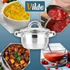 Vilde | Hrniec na indukciu 1,75 l s pokrievkou - nerezová Náhľad obrázku produktu 9