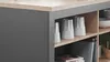 Wyspa kuchenna Ballina 138 x 75 cm antracyt / dąb sonoma Podgląd zdjęcia produktu 11