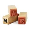 Meyco Holz Stempel Set "ABC" 28 Stempel - 6mm Produktbild-Vorschau 2