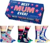 Best Mum ever! Mama Socken in 37-42 (3 Paare) Produktbild-Vorschau 1