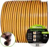 braune EPDM-Gummi D-Profil Dichtung 9x8mm für Fenster & Produktbild-Vorschau 1
