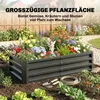 Hochbeet Pflanzkasten wetterfest, Blumenständer outdoor, Produktbild-Vorschau 6
