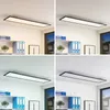Lindby LED-Panel Nelios, 120 x 30 cm, CCT, schwarz, Metall Produktbild-Vorschau 3