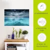 ARTland Wandbild, selbstklebend Mystischer See mit Boot Produktbild-Vorschau 2
