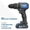HYUNDAI Akku-Schlagbohrschrauber HD20X-60 (20V, Produktbild-Vorschau 2