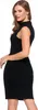 Glänzendes MIDI-Cocktailkleid für Frauen Elegantes MORAJ XL Produktbild-Vorschau 6