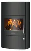 Justus | Kaminofen | Agero W+ | 7 kW | Stahl Schwarz Produktbild-Vorschau 1