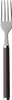 A close-up shot of a fork. Voir les images du produit